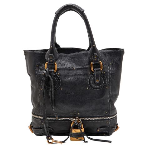 chloe paddington tasche|chloe paddington leather tote.